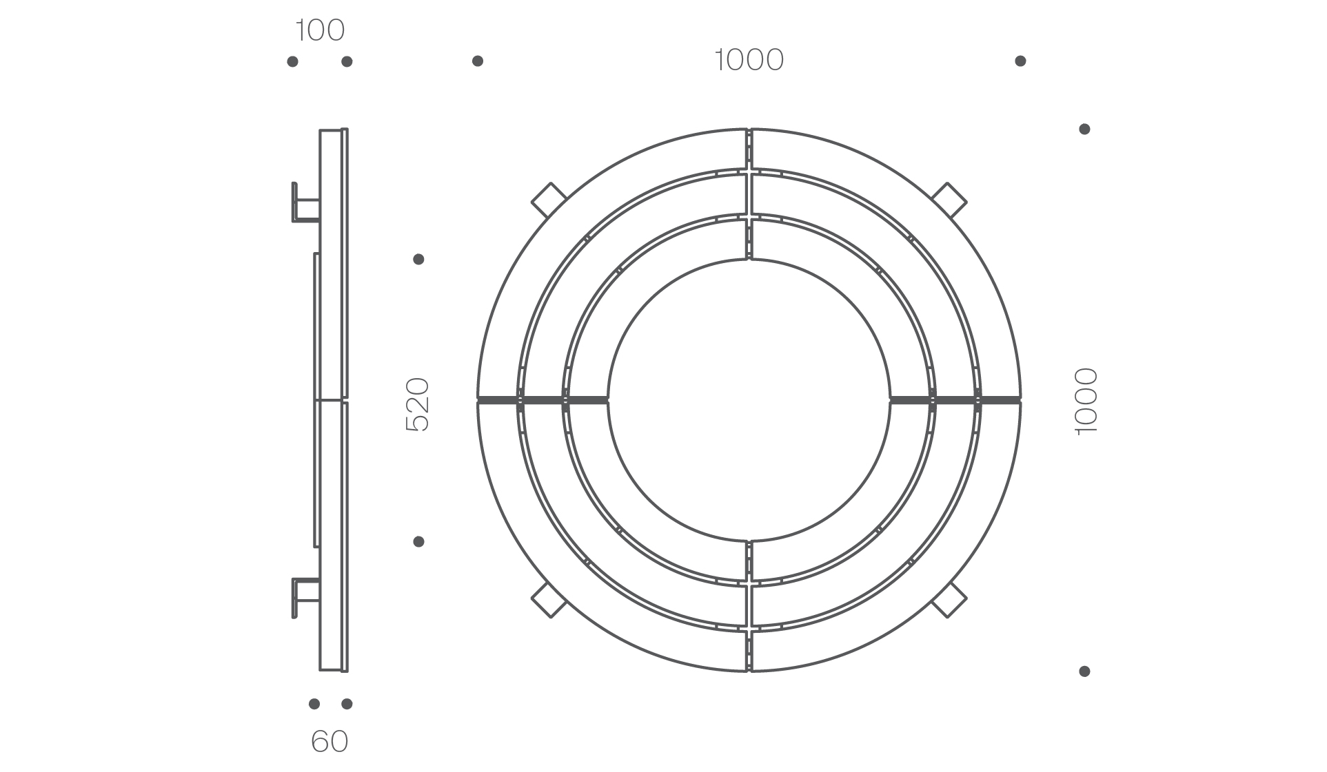 s65 Tree Grille